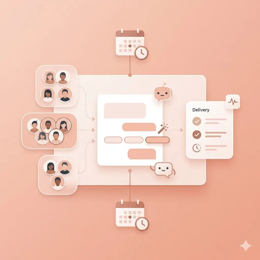 Ilustrasi Smart WhatsApp Blast