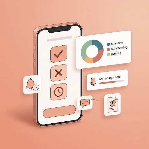 Ilustrasi RSVP Tracking